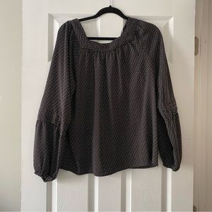 Lauren Conrad women’s blouse black